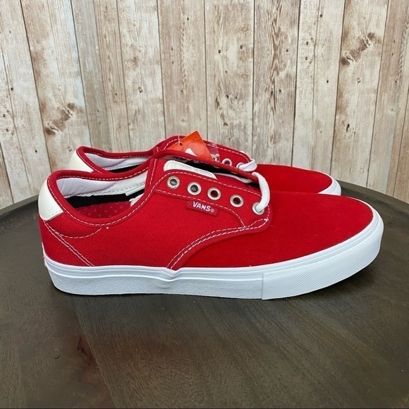 Vans Chima Ferguson Pro Skate Shoe Racing Red‎  Size 8 Women - Picture 4 of 14